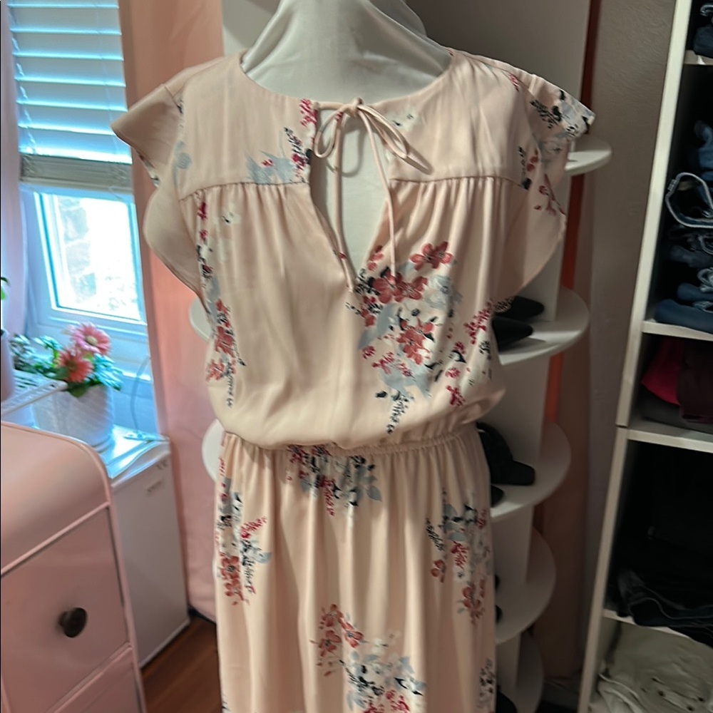 Floral Pink Dress